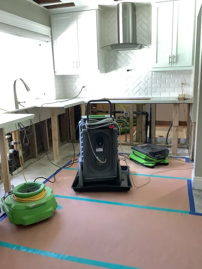 Kitchen supply-line burst overnight in Florence-Firestone, South LA
